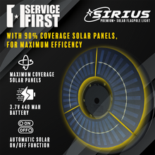 Load image into Gallery viewer, Sirius Solar Power Flagpole Light