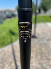 Load image into Gallery viewer, Memorial Flagpole Plaques Gold/Black