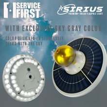 Load image into Gallery viewer, Sirius Solar Power Flagpole Light