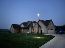 Load image into Gallery viewer, Sirius Solar Power Flagpole Light
