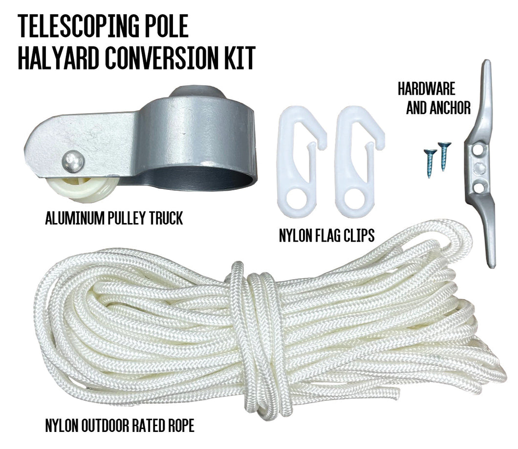 Halyard (Rope) Conversion kit