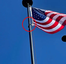 Load image into Gallery viewer, Stainless Steel Flag Tether and weight
