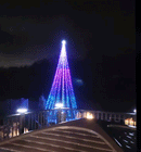 Dream Flagpole Christmas Tree Lights