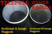 Load image into Gallery viewer, 17&#39; Sectional Flagpole - 2.4&quot;Diameter
